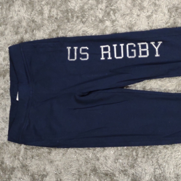 I Do size 12A Navy blue US Rugby jogger sweatpants - Picture 3 of 13